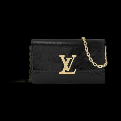LOUIS VUITTON Pochette Louise Epi Leather Handbag 'Black' (Women's)