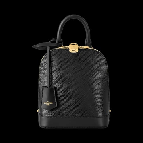 Louis Vuitton Alma Backpack 'Black Epi Leather'