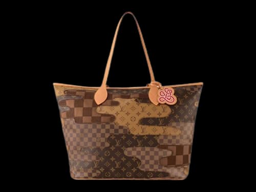 Louis Vuitton x Nigo Nevereverfull Tote Brown
