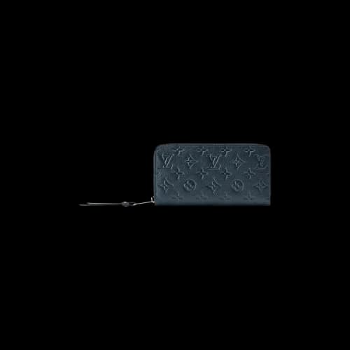 Louis Vuitton Zippy Wallet 'Shimmery Ink Monogram Embossed Empreinte Cowhide Leather'
