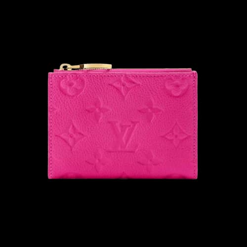 Louis Vuitton Lisa Wallet 'Frozen Orchid Monogram Embossed Empreinte Cowhide Leather'