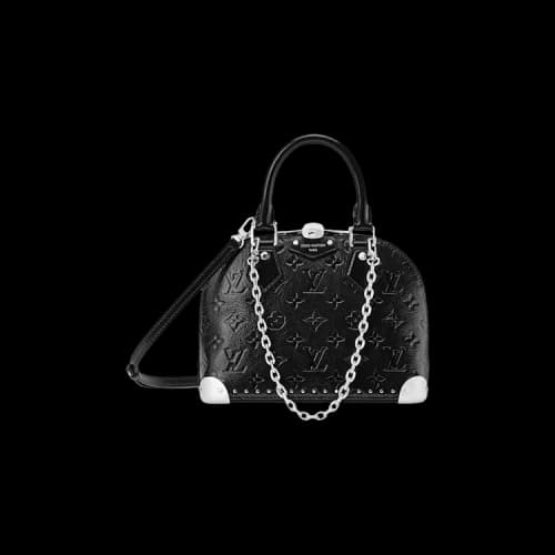 Louis Vuitton Alma Trunk BB 'Black Calfskin Leather'