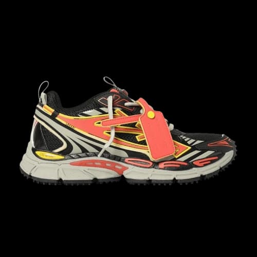 Off-White Be Right Back Mesh 'Black Coral Red'