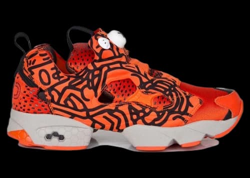 Reebok Instapump Fury Keith Haring Orange Black