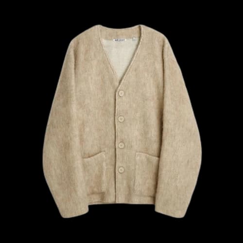 Our Legacy Mohair Cardigan 'Antique White'