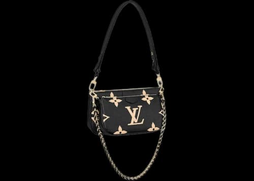 Louis Vuitton Multi Pochette Accessoires Black/Beige
