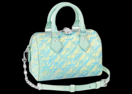 Louis Vuitton Speedy Bandouliere 20 Water Green