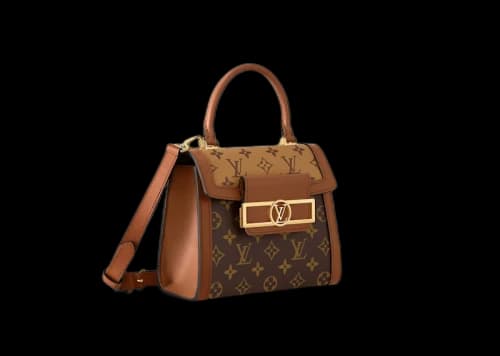 Louis Vuitton Dauphine Capitale Monogram and Monogram Reverse