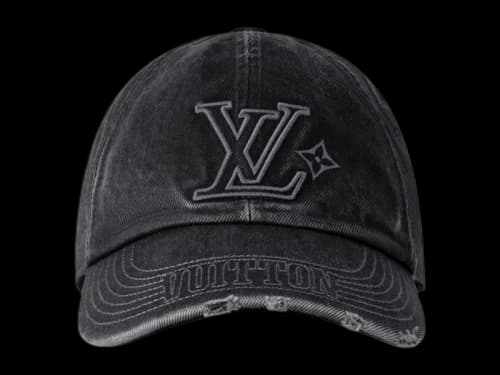 Louis Vuitton x Nigo LV Denim Washed Cap Grey