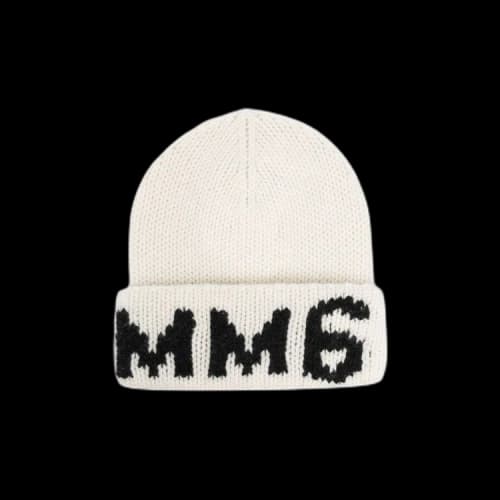 MM6 Maison Margiela Kids Beanie 'Off White'