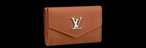 Louis Vuitton Lockmini Wallet Caramel