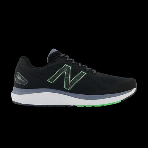New Balance Fresh Foam 680v7 2E Wide 'Black Vibrant Spring'