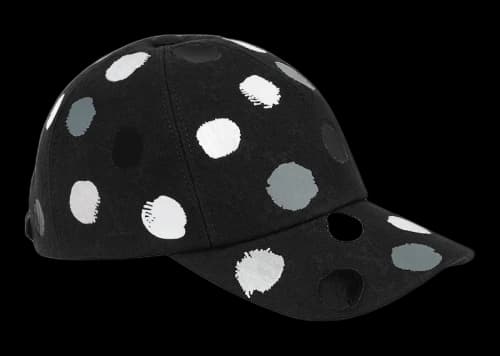 Louis Vuitton x Yayoi Kusama Painted Dots Cap Black