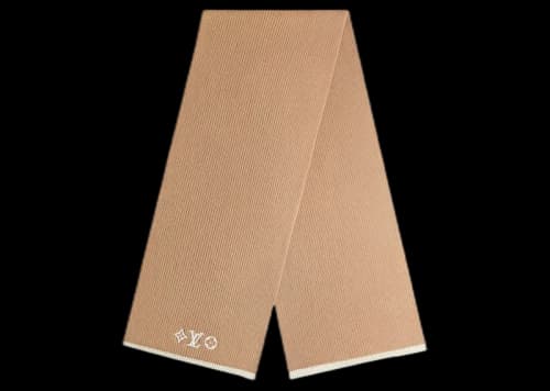 Louis Vuitton LV Headline Scarf Camel Brown