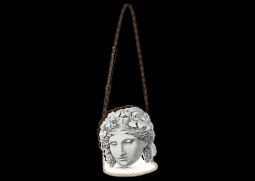Louis Vuitton x Fornasetti Pochette Tete White/Green