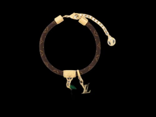 Louis Vuitton x Takashi Murakami Cherry Bracelet Brown Monogram