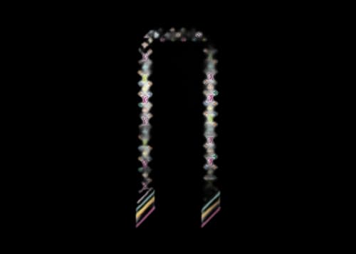 Louis Vuitton x Takashi Murakami Monogram Multicolor BB Bandeau White