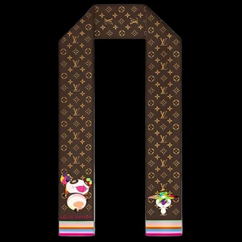 Louis Vuitton x Takashi Murakami Superflat Character Bandeau Brown