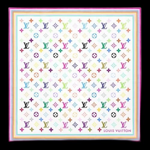 Louis Vuitton x Takashi Murakami Square 55 White Multicolored