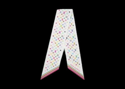 Louis Vuitton x Takashi Murakami Monogram Multicolor Lavaliere White