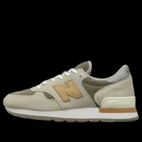 New Balance 990 Series Retro Low Tops Casual Khaki