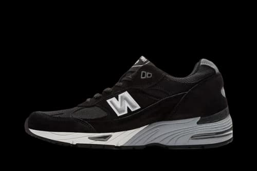 New Balance 991 MiUK Black Silver
