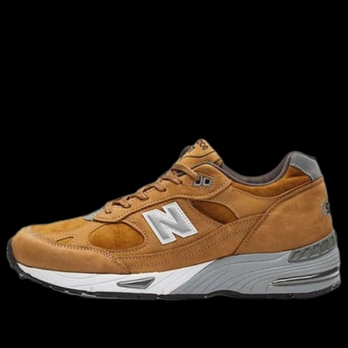 New Balance 991 Series Brown 'White Gray'
