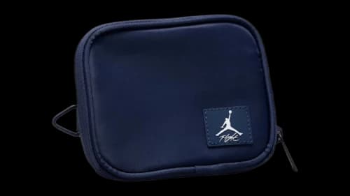 Jordan Flight Zip Wallet Midnight Navy