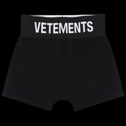 Vetements Logo Boxers 'Black'