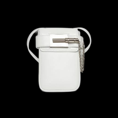 Amiri Mini Nappa Amp Crossbody Bag 'White'