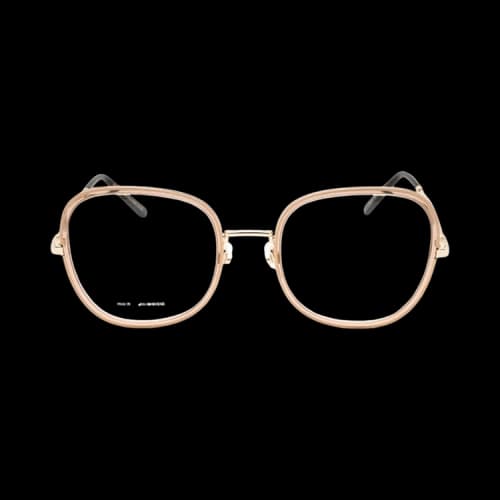 Marc Jacobs Round Glasses 'Beige'
