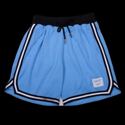 Mitchell & Ness Branded Game Day Shorts 'Water Blue Black'