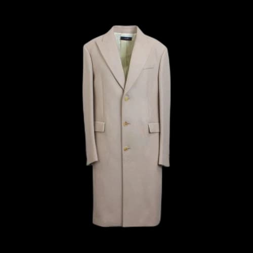 Amiri Single Breasted Lapel Coat 'Tan'