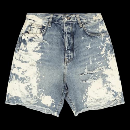 Amiri Denim Painter Bermuda Shorts 'Indigo'