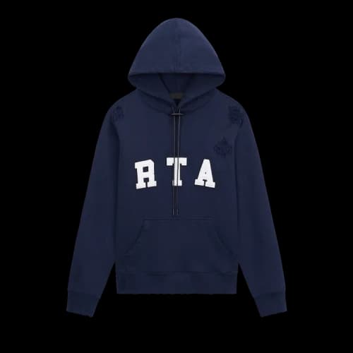 RtA Markus Hoodie 'Navy Collegiate'