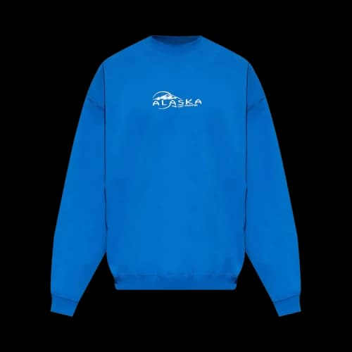 Vetements Alaska Tourist Sweatshirt 'Blue'