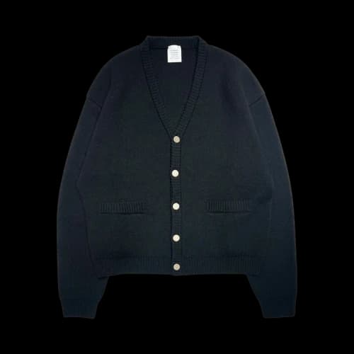 Vetements Leather Crosses Cardigan 'Black'