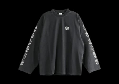 Vetements Biker Cross Sleeves Longsleeve Sweatpants Black