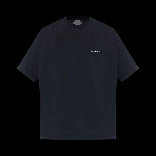 Vetements Iconic Logo T-Shirt 'Black'