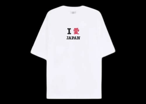Vetements Japan Tourist T-shirt White
