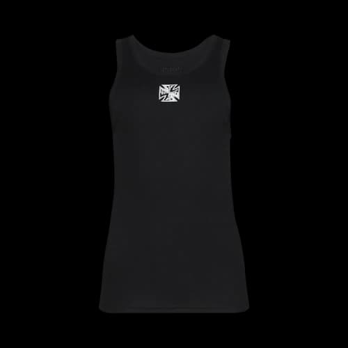 Vetements Biker Cross Logo Tank Top 'Black'