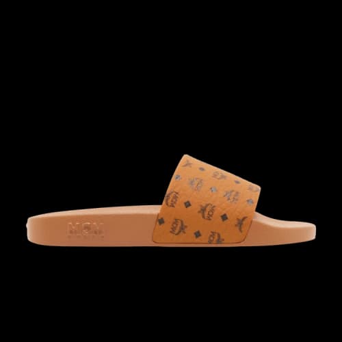 MCM Slide 'Monogram - Cognac' (Women's)