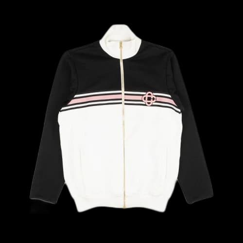Casablanca Side Stripe Zip Up Track Jacket 'Black'