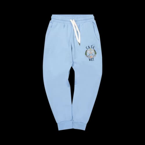 Casablanca Casaway Tennis Club Embroidred Jogger 'Alaskan Blue'