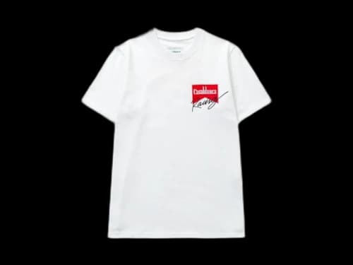 Casablanca Casa Racing Logo T-shirt White/Red