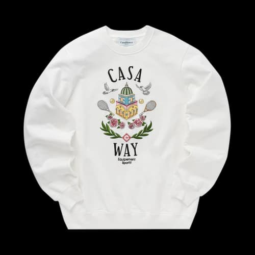 Casablanca Casa Way Sweatshirt 'White'