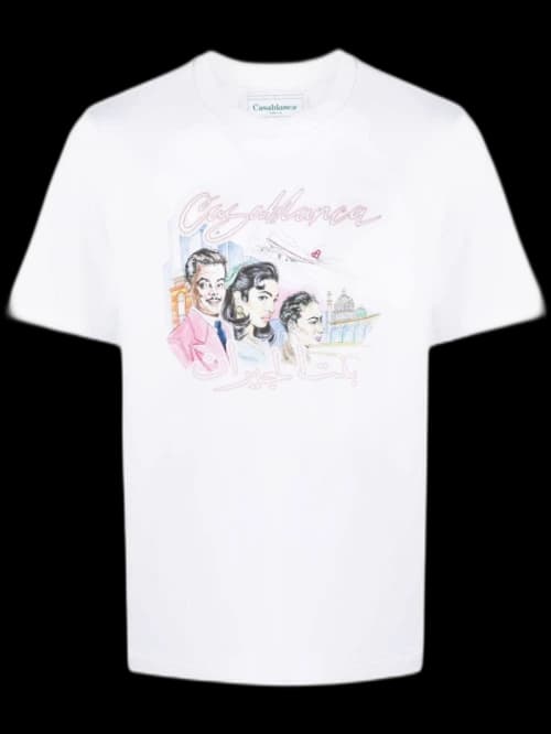 Casablanca La Liaison T-shirt White