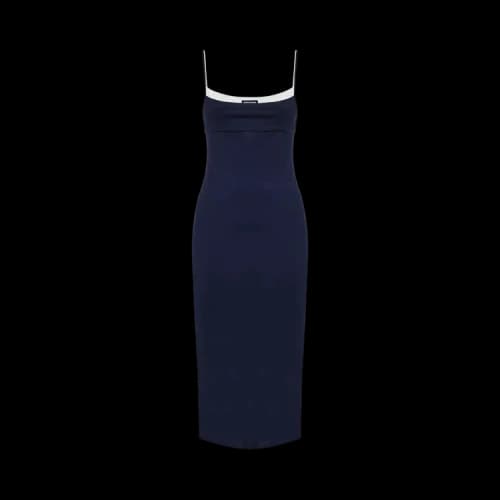 Miu Jersey Stretch Abito 'Bleu'