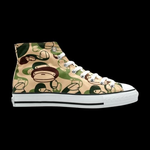BAPE Apesta FS-010 Low 'Green Camo'