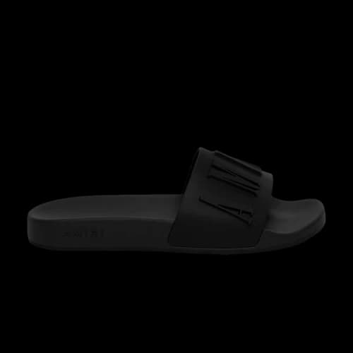 Amiri Logo Pool Slide 'Black'